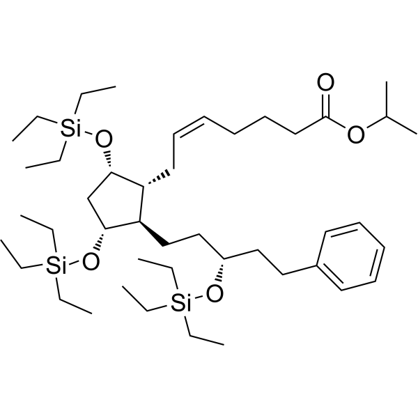 Latanoprost tris(triethylsilyl) ether 477884-78-9
